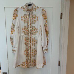 Tuckernuck Beulah Leila Women’s Floral Belted Dress Sz. Small